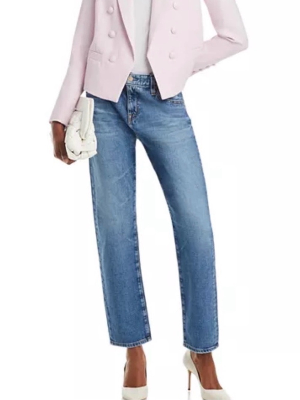 NWT Ag Adriano Goldschmied Jeans Ex-Boyfriend Slouchy Slim Jeans Size 28